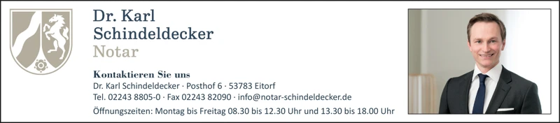 Über Notar Schindeldecker