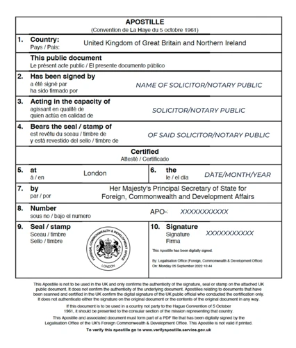 Notar Mit Apostille In Deutschland